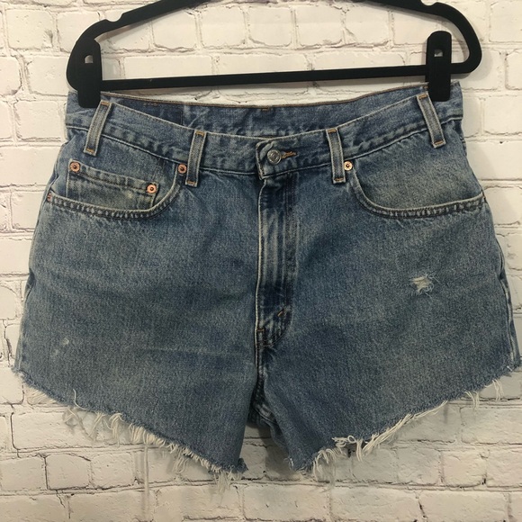 Levi's Pants - Levi’s custom cutoff distressed denim shorts